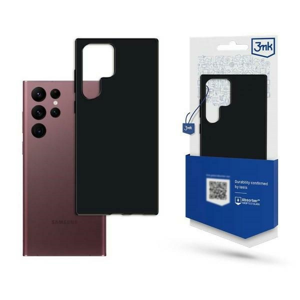 3mk Matt Case Sam S23 Ultra černá/černá