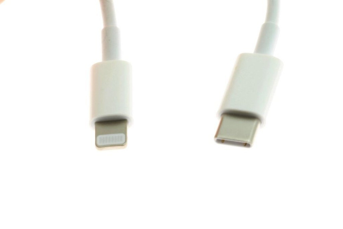 Genuine Cable Apple Lightning - USB-C iPhone 11 12 Pro Max Mini MK0X2ZM/A