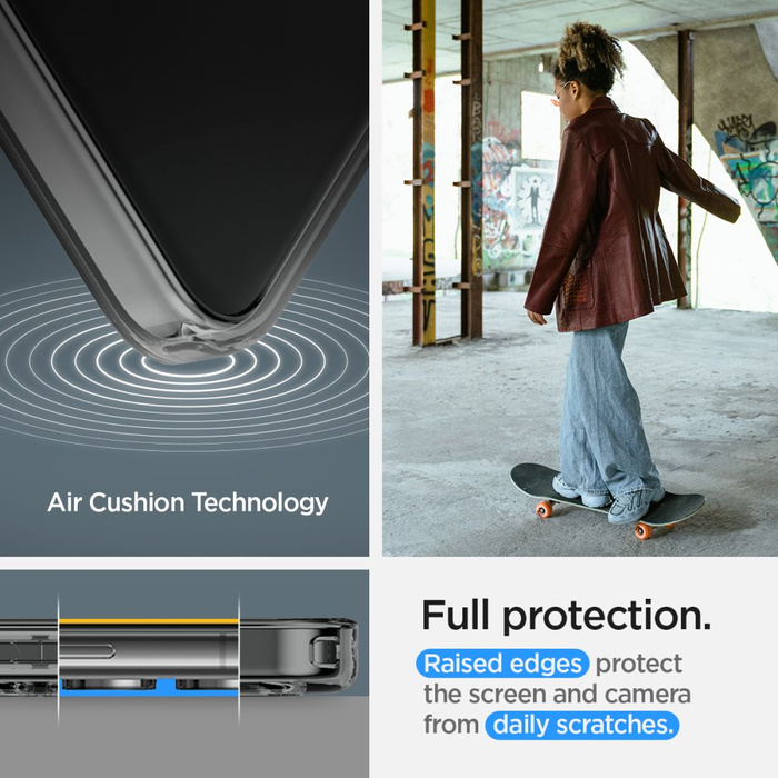 Funda Spigen Liquid Crystal Samsung Galaxy S24 Cristal espacial Case