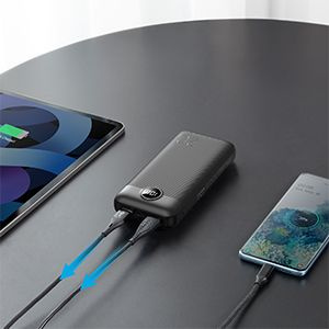 Powerbank Veger L20S (VP2039PD / W2039PD) PD QC3.0 2A 20000 mAh czarny