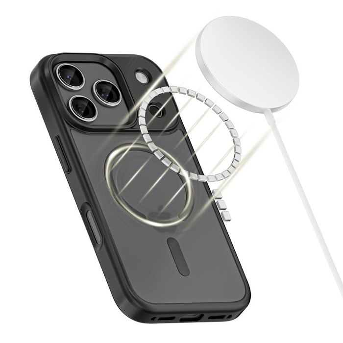 TECH-PROTECT MAGMAT MAGSAFE IPHONE 17 PRO MATTE BLACK