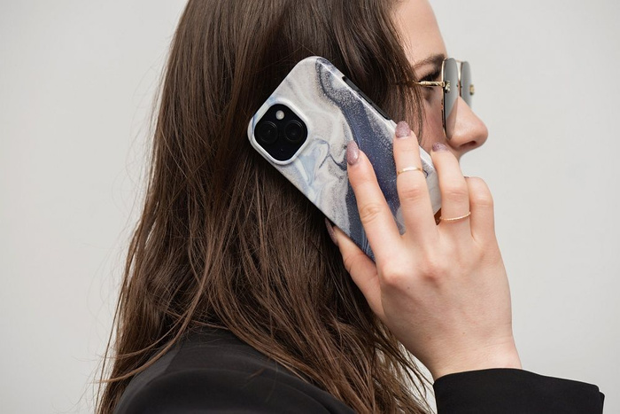 FORCELL F-PROTECT Mirage futerał kompatybilny z MagSafe do IPHONE 15 Plus magic sand