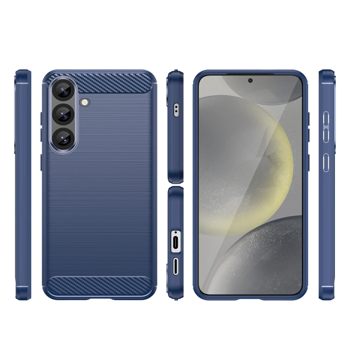 Carbon Case for Samsung Galaxy S25+ - Blue