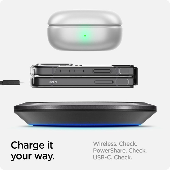 Spigen AIRSKIN GALAXY Z FLIP 4 KRISTALLKLAR