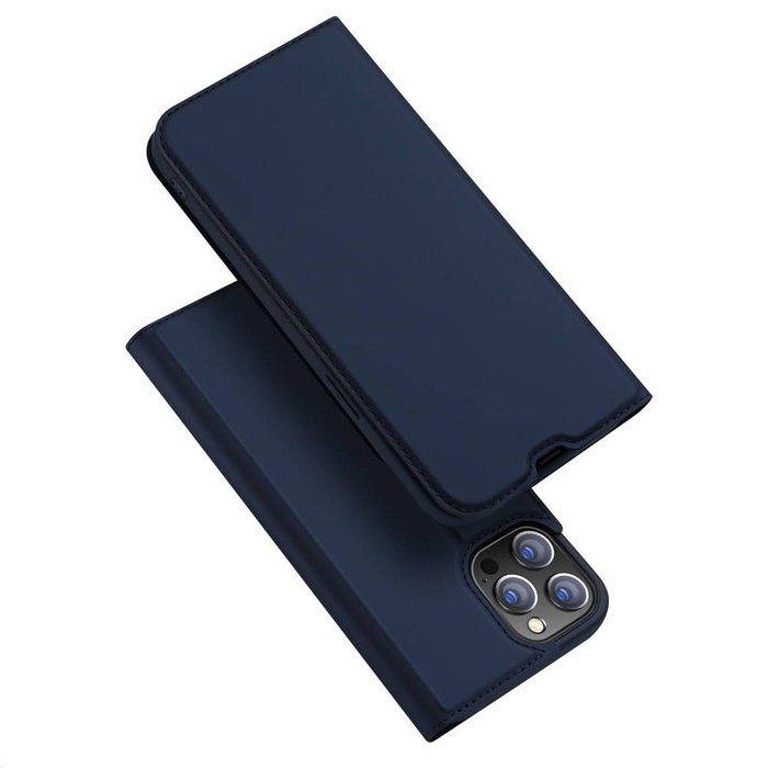 Dux Ducis Skin Pro Holster Flip Cover pro iPhone 13 Pro Max modrý