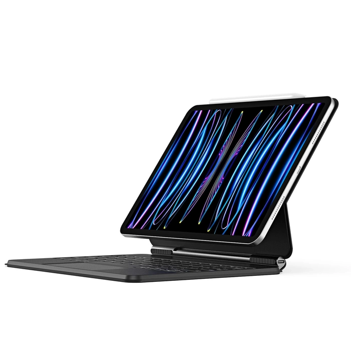 Étui avec clavier Bluetooth Dux Ducis (série MK) pour Apple iPad Air 4/5/iPad Pro 11 (2018/2020/2021/2022) - Noir