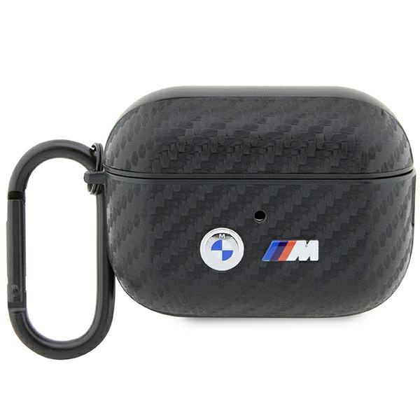 BMW BMAP2WMPUCA2 Housse AirPods Pro 2nd gen noir/noir Carbone Double Metal Logo