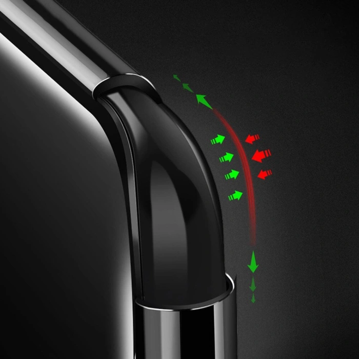 Clear Color case żelowy pokrowiec etui z metaliczną ramką Xiaomi Redmi Note 10 5G / Poco M3 Pro czerwony