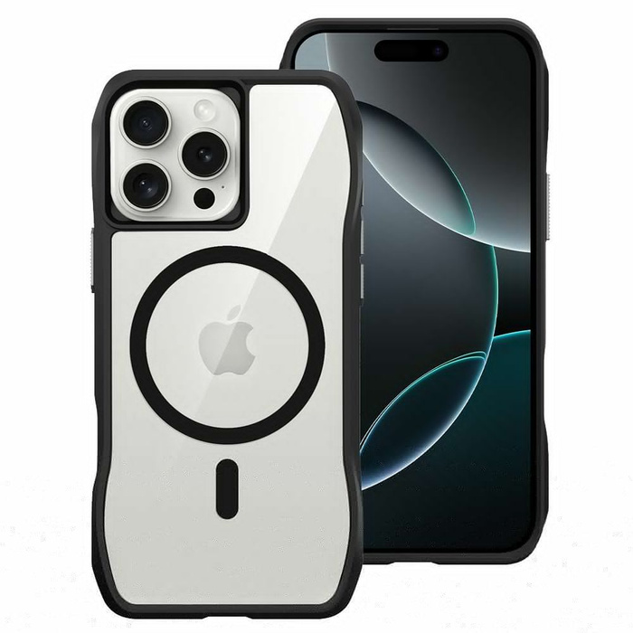 ROAR futerał SLIM DEFENDER kompatybilny z MagSafe do IPHONE 16 Pro czarny