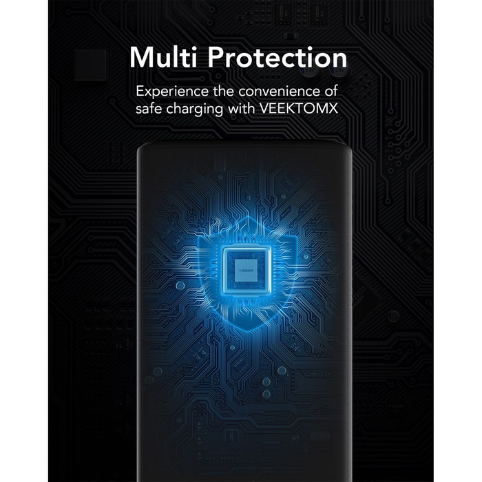 Powerbank Veger T100 (W2032C-100) PD QC3.0 5A 100W 20000 mAh czarny