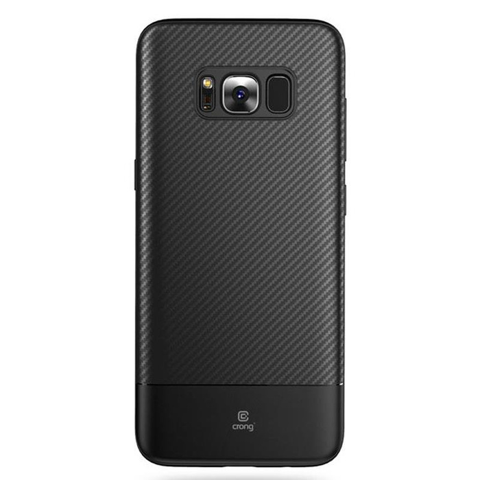 Coque Crong Prestige Carbon Cover Samsung Galaxy S8 noir