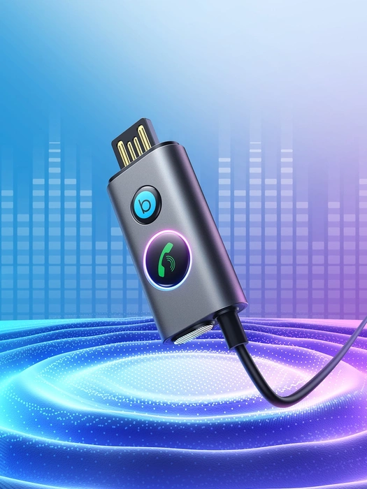 Joyroom JR-CB7 wireless car receiver - gray