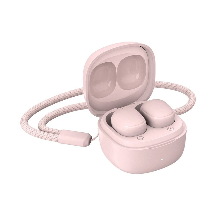 Słuchawki bezprzewodowe douszne Blue Star Mini A19 TWS różowe 