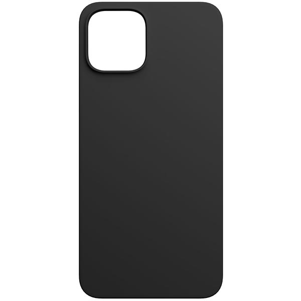 3mk Silicona Case iPhone 13 6,1" negro/negro