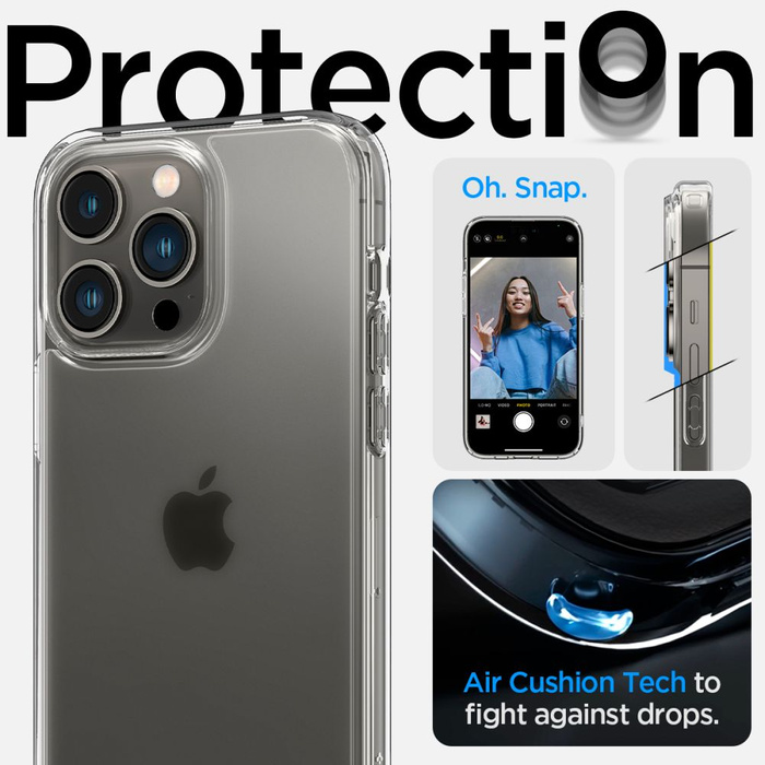 Funda Spigen Ultra Hybrid IPhone 14 PRO MAX FROST CLEAR