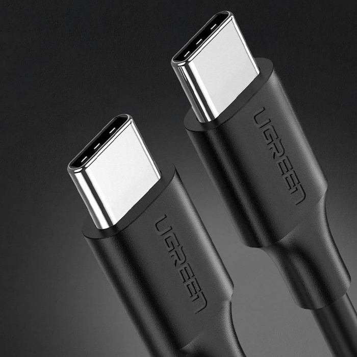 Ugreen kabel USB typu C pro nabíjení a přenos dat 3A 0,5m černý (US286)
