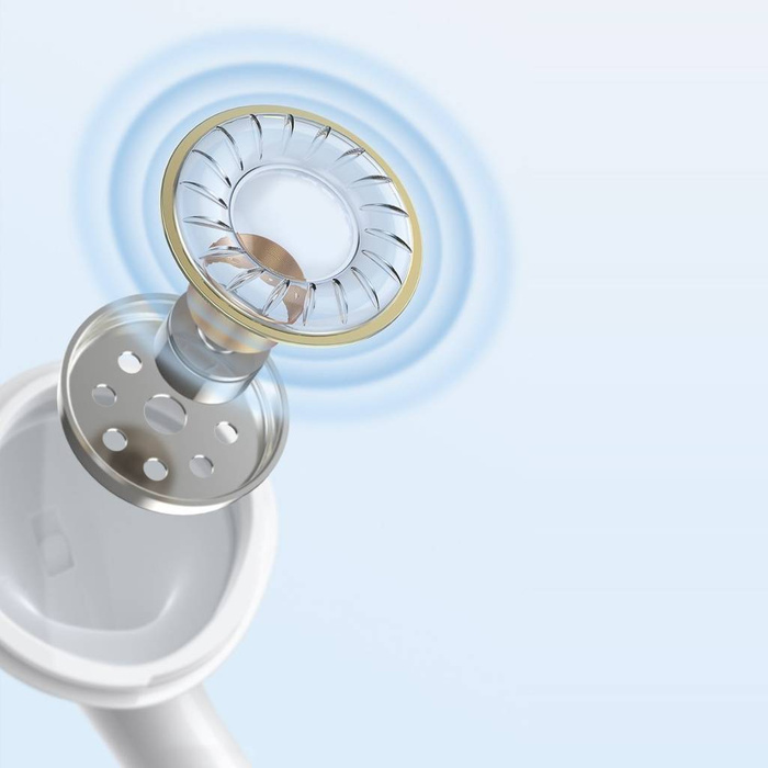 Baseus Encok H17 3,5-mm-Kopfhörer mit Miniklinke, weiß (NGCR020002)