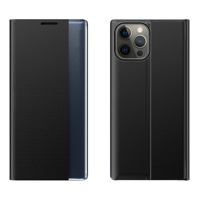 Kryt Sleep Case pouzdro s krytem Smart Cover iPhone 13 Pro Max černý