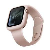 Uniq Lino Apple Watch Serie 4/5/6 / SE 44 mm Gehäuse. rosa / erröten rosa