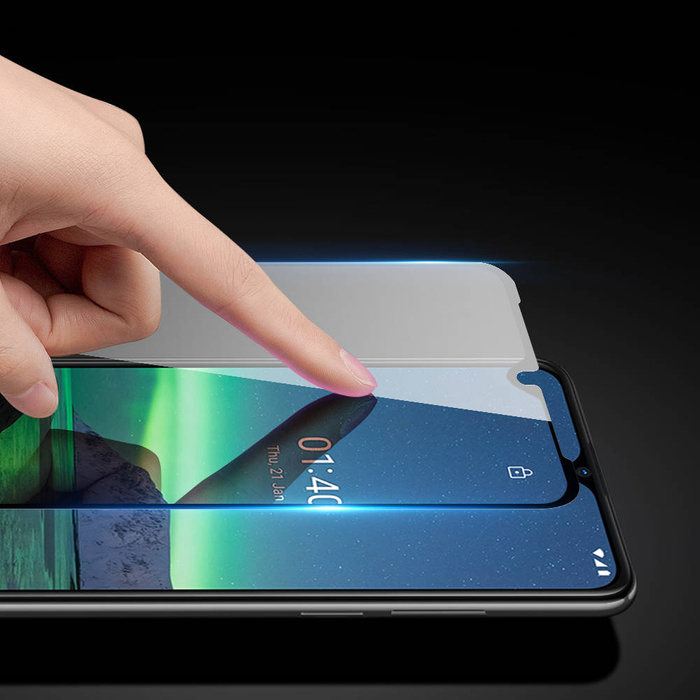 Dux Ducis 10D Tempered Glass Vollbild 9H Vollbild Tempered Glass mit Rahmen Nokia 1.4 transparent (hüllenfreundlich)