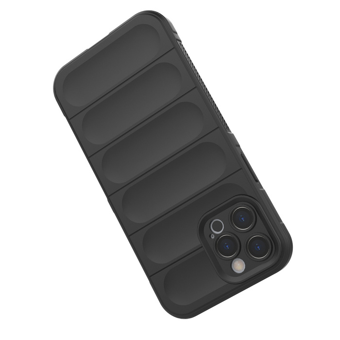 Magic Shield Case Hülle für iPhone 12 Pro Max flexible gepanzerte dunkelblaue Hülle