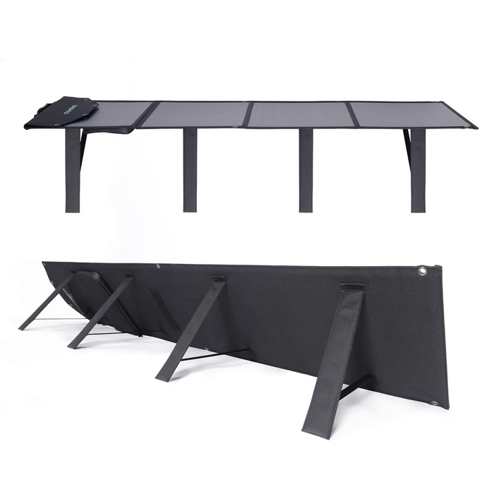 Chargeur solaire Choetech 100W pliable 2x USB 1x USB C PD QC noir (SC009-V2)