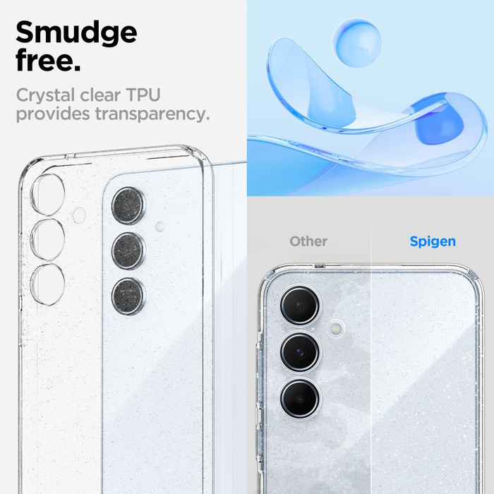 Case Spigen Liquid Crystal Samsung Galaxy A55 5g Glitter Crystal Case