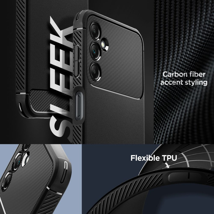 Case Spigen Rugged Armor Galaxy A14 5G MATTE Black Case