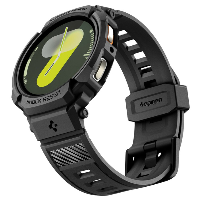 Spigen Rugged Armor "PRO" SAMSUNG Galaxy Watch 8 (40 MM) MATTE NOIR