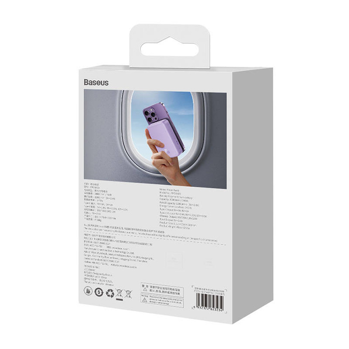 Powerbank Baseus Magnetic Mini 20000mAh 20W (purple)