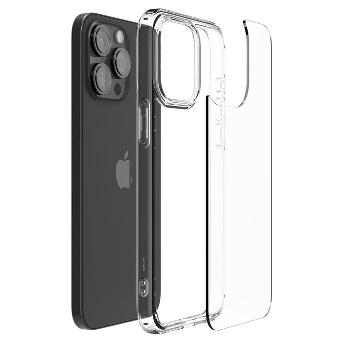 Funda iPhone 15 Pro Max Spigen Ultra Hybrid Crystal Clear