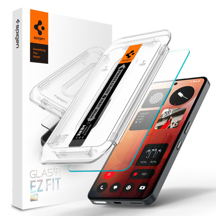 TEMPERED GLASS SPIGEN GLAS.TR "EZ FIT" NOTHING PHONE 3A / 3A PRO CLEAR