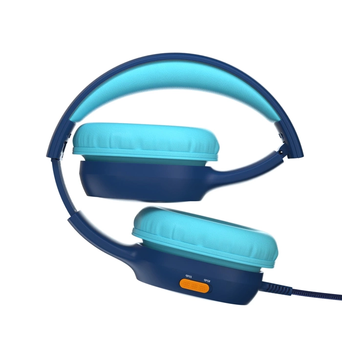 Tronsmart KH01 Wired Headphones for Kids, Safe - Blue