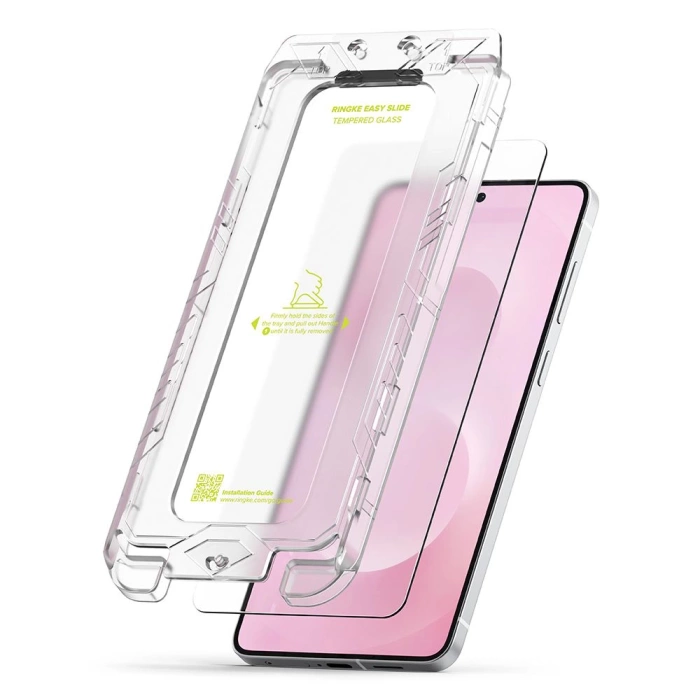 SZKŁO HARTOWANE RINGKE EASY SLIDE 2-PACK GALAXY S25 EDGE CLEAR