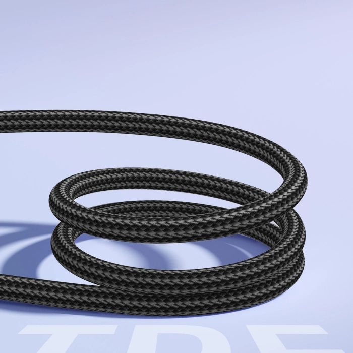 Joyroom S-A42 Crystal-Clear Series 60W USB-C - USB-C cable 1.2m - black