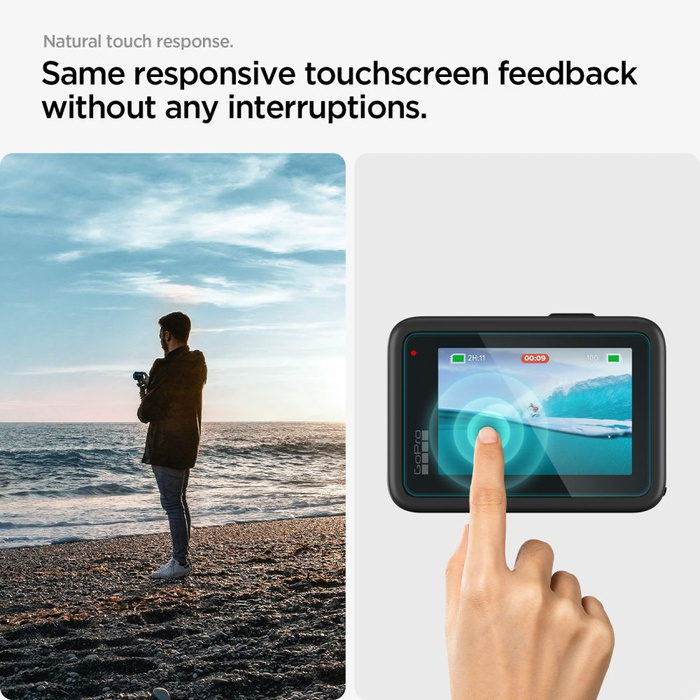 SPIGEN TEMPERED GLAS.TR SLIM 2-SET GOPRO HERO 13 CLEAR