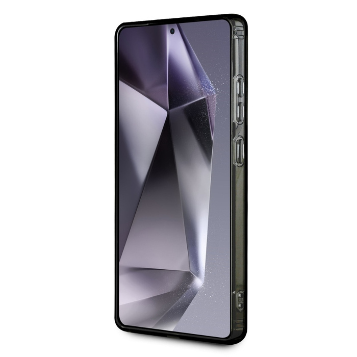 Etui Karl Lagerfeld Button Karl &         Choupette Heads On KL Pattern MagSafe do Samsung Galaxy S25 Ultra czarny