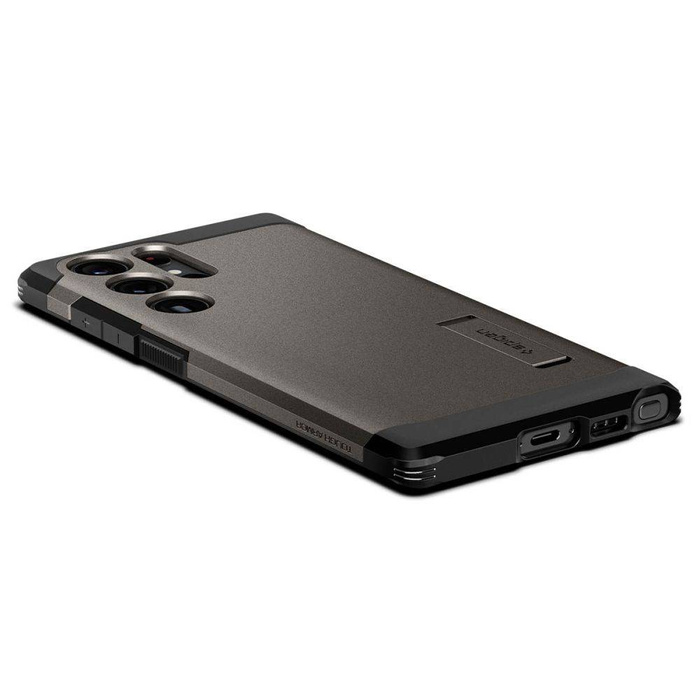 Obal Spigen Tough Armor Galaxy S23 Ultra Gunmetal Case