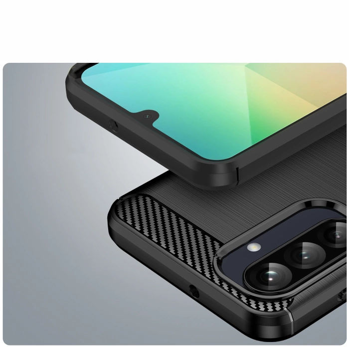 Carbon Case Samsung Galaxy A26 Schwarz