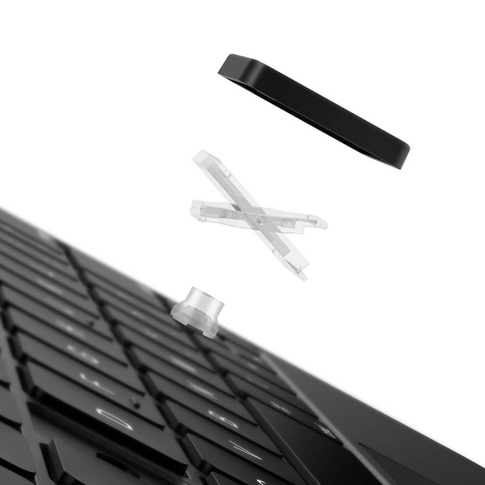 Baseus Brilliance obal s klávesnicí a vestavěným displejem pro iPad Pro 11" (2018/2020/2021) / iPad Air 4 10,9" / iPad Air 5 10,9" šedý