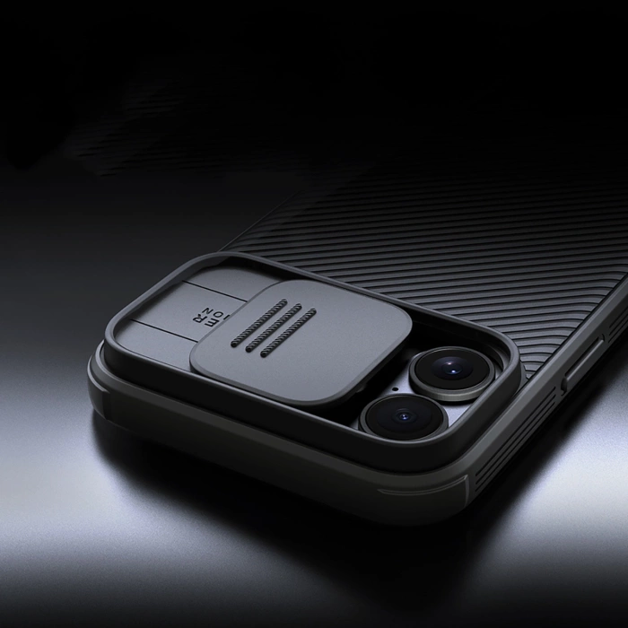 Etui Nillkin CamShield Pro Magnetic Case na iPhone 16 - czarne