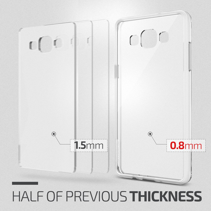 Coque Samsung Galaxy A7 VERUS Crystal Mixx Clear Clear As Spigen SGP Cover