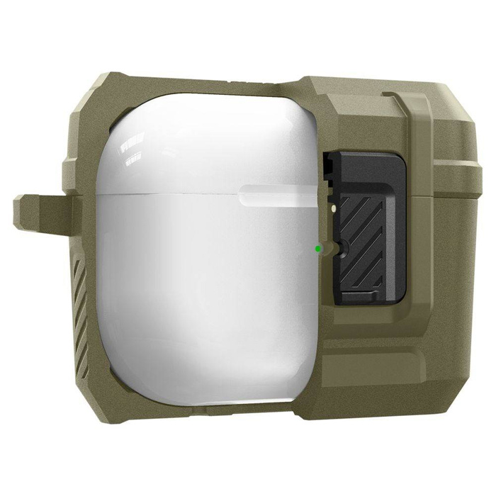Case Spigen Lock Fit Airpods Pro 1 / 2 Vintage Khaki Case
