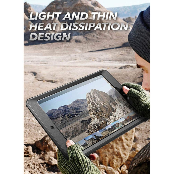 SUPCASE Unicorn Beetle Pro Ipad 10.2 2019 Schwarzes Hülle