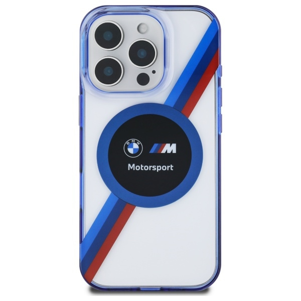 Coque BMW iPhone 16 Pro Max 6.9" claire/transparentecase Motosport IML Circle MagSafe
