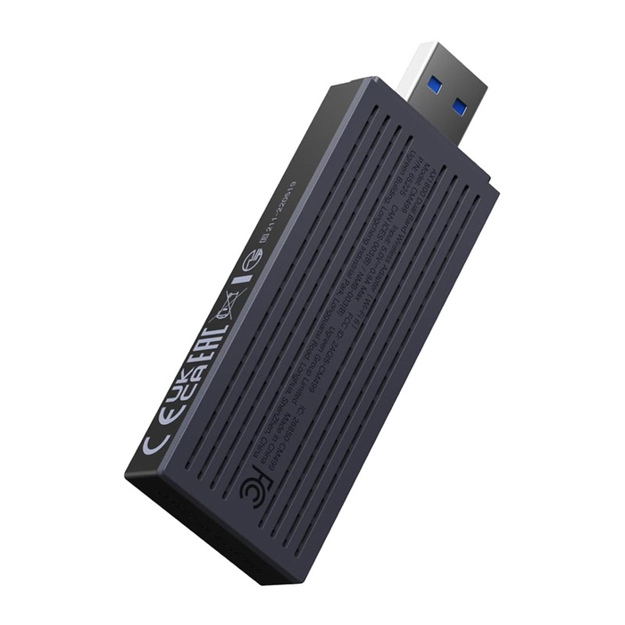 USB-Netzwerkadapter Ugreen CM499, Wi-Fi 6, 1800 Mbps, 2,4 + 5 GHz (schwarz)