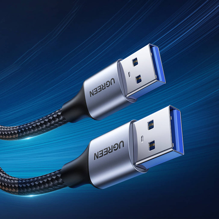 Ugreen kabel Kabel USB – USB 3.0 5Gb/s 1m šedý (US373)