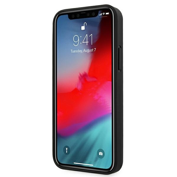 Pevné puzdro BMW Apple iPhone 12 Mini Puzdro s potlačou čierne