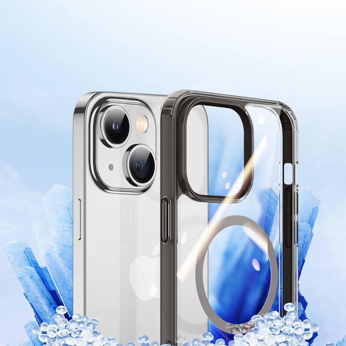 Dux Ducis Clin2 Hülle für iPhone 14 Plus magnetische Hülle MagSafe grau