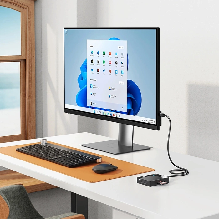 Ugreen USB 3.0 SD / Micro SD / CF / MS Speicherkartenleser schwarz (30231)